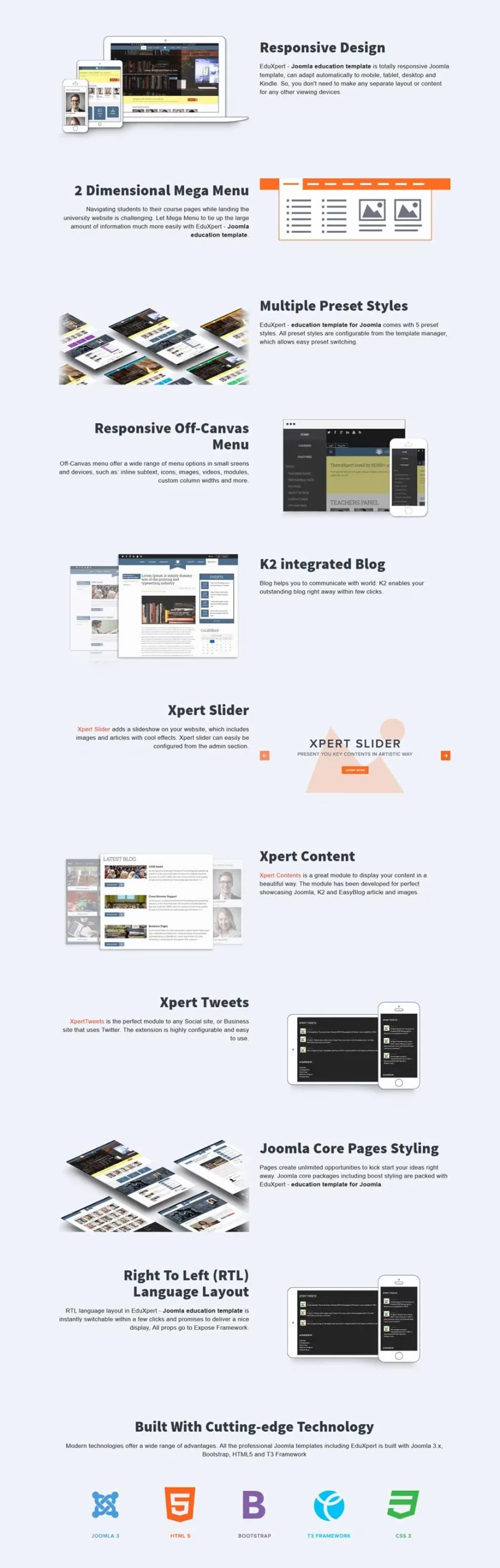 قالب آموزشی و دانشگاهی جوملا