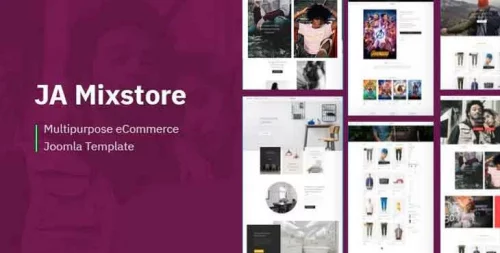 قالب فروشگاهی J2 Store و Virtumart جوملا | JA MixStore