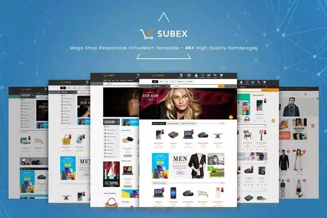 قالب Vina Subex انتخابی عالی برای راه اندازی فروشگاه اینترنتی