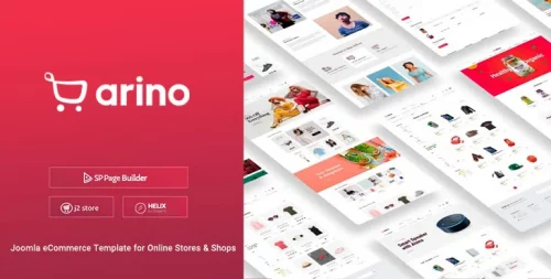 قالب فروشگاهی و مدرن جوملا | JS Arino