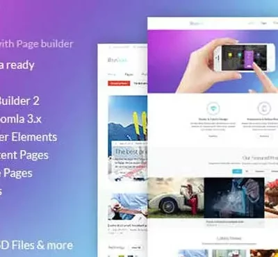 قالب شرکتی و حرفه ای جوملا | Ilusion