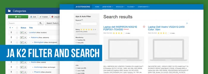 افزونه فیلتر و جستجو پیشرفته کی2 یکی از کاربردی ترین افزونه های فیلتر مطالب
