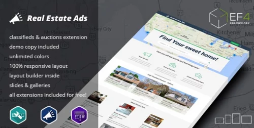 قالب املاک جوملا JM Real Estate Ads