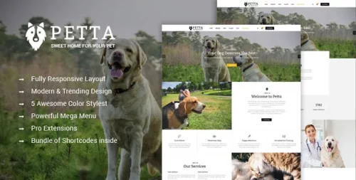 قالب فروشگاهی جوملا پتا | SJ Petta