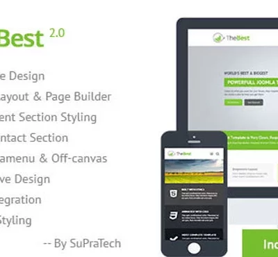 قالب شرکتی و چند منظوره جوملا دبست | TF TheBest